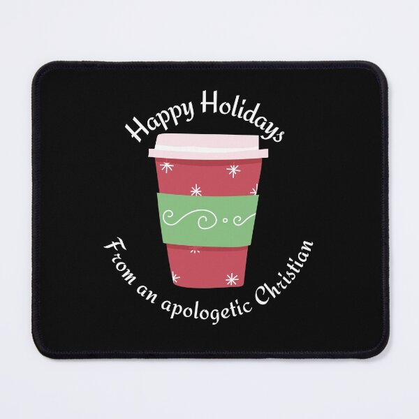 Item preview, Happy Holidays from an Apologetic Christian  designed and sold by CheekyGrace.