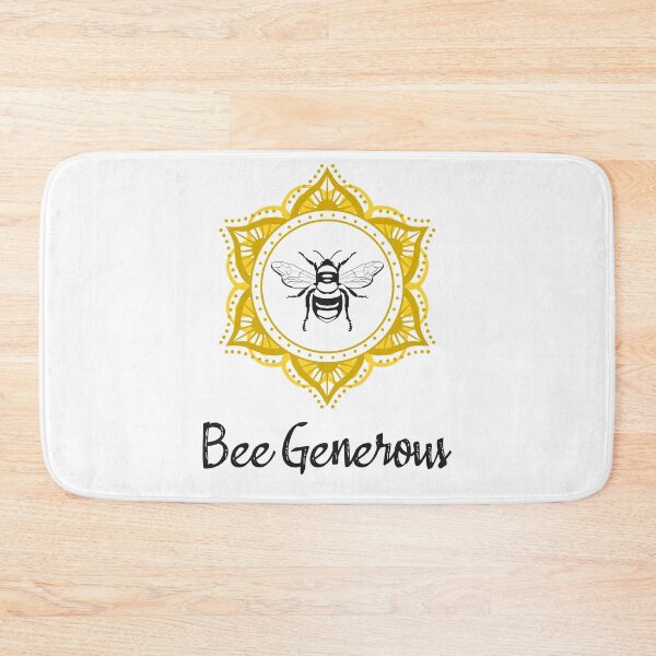 Item preview, Bee Generous Mandala designed and sold by MindfulMeta.