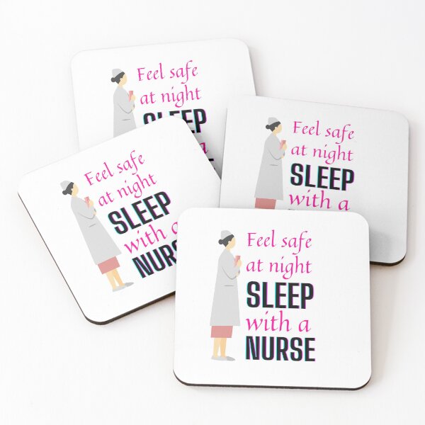 Item preview, Feel Safe At Night Sleep With A Nurse designed and sold by VarietyYOU.
