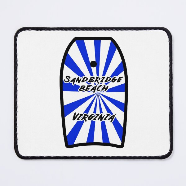 Item preview, Sandbridge Beach Virginia Bodyboard Sticker designed and sold by VanyaKar.