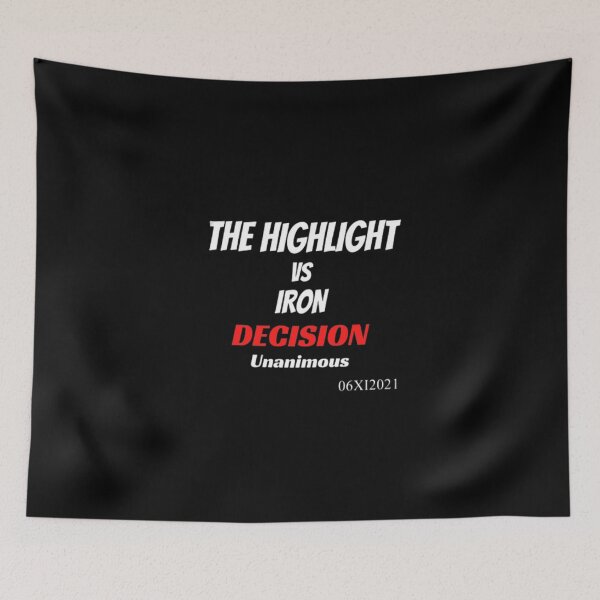 Item preview, mma The Highlight Iron Decision designed and sold by czavonarola.