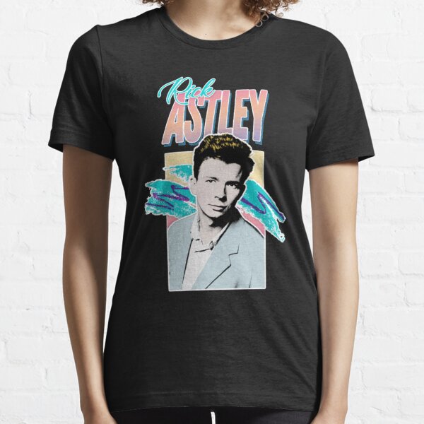 Rick Astley 80s Aesthetic Tribute Essential T-Shirt