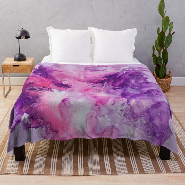 Item preview, Splashes of Pink and Purple designed and sold by Karen Simon.