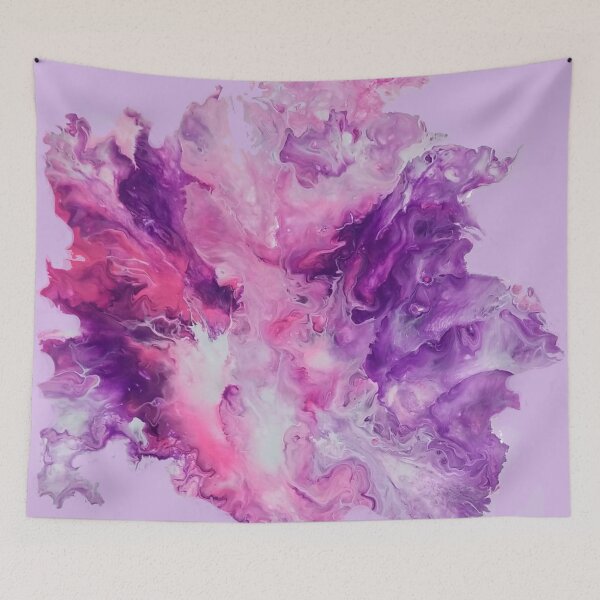 Item preview, Splashes of Pink and Purple designed and sold by Karen Simon.