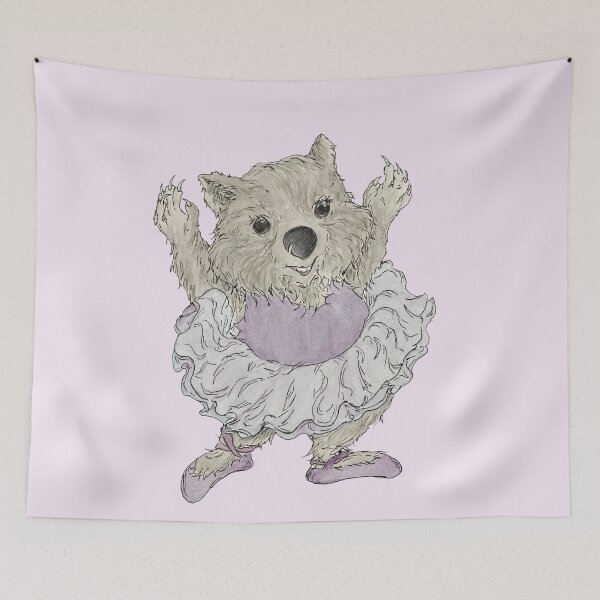 Item preview, Dancing Wombat in Pink designed and sold by AussieLogic.