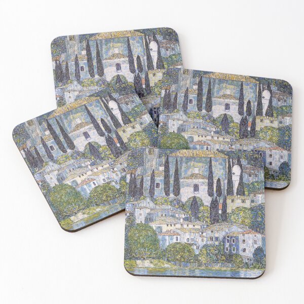 Item preview, Kirche in Cassone by Gustav Klimt designed and sold by two peas in a pod.