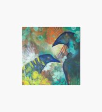 Ravens in the Garden Art Board