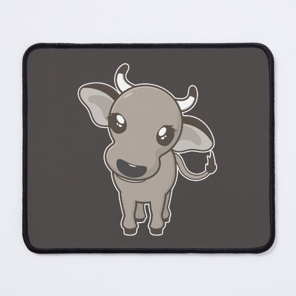 Vista previa del artículo con la obra «Vacas Kawaii - Vaca Linda Chibi», diseñado y vendido por CoolSkin.
