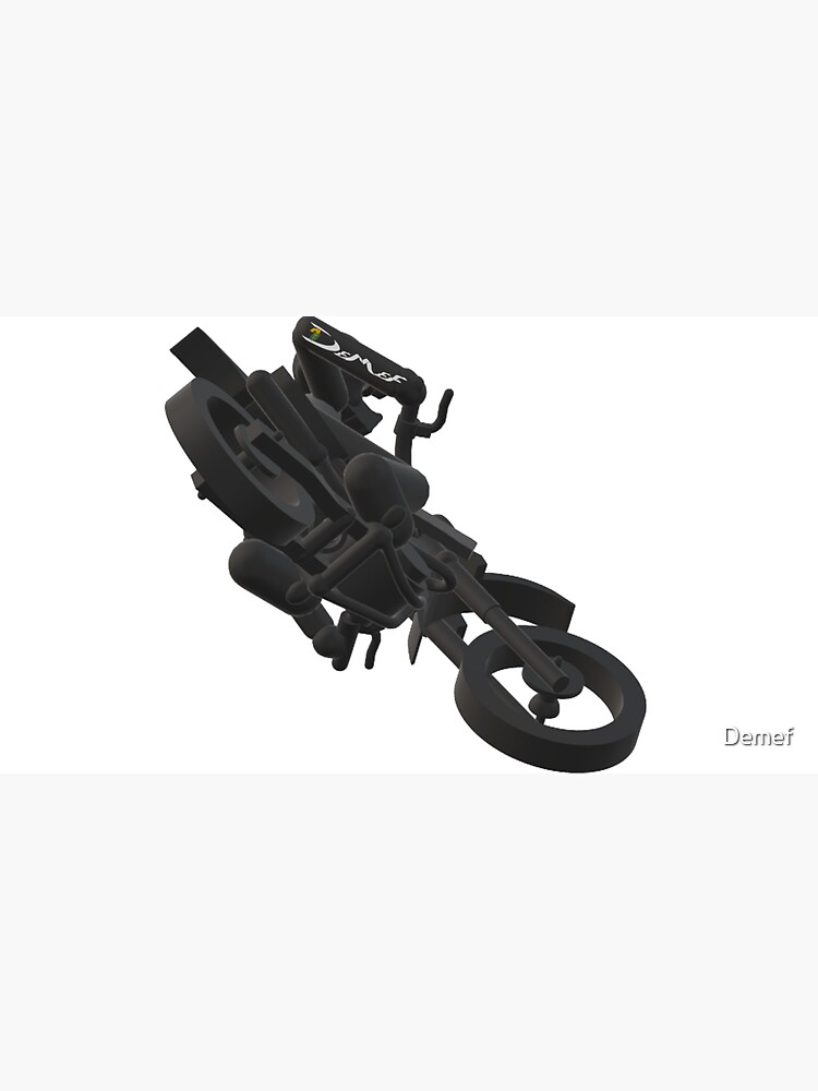 stick man motorcross rider by Demef
