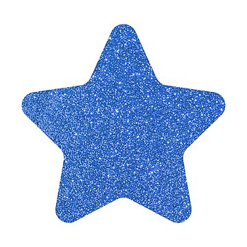 Green Star Glitter Sticker for Sale by arkeadesain