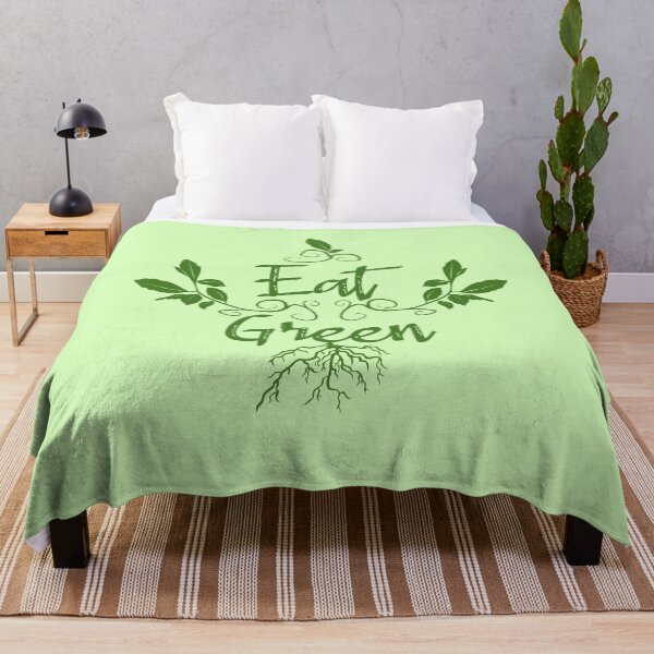 Item preview, Eat Green designed and sold by MindfulMeta.