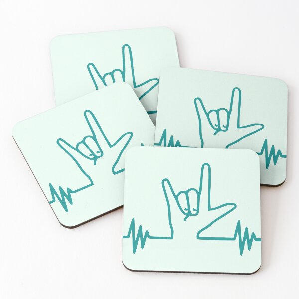 Item preview, ASL Heartbeat Line designed and sold by RinozaRose.