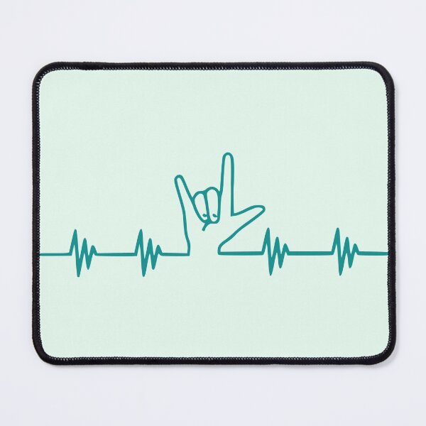 Item preview, ASL Heartbeat Line designed and sold by RinozaRose.