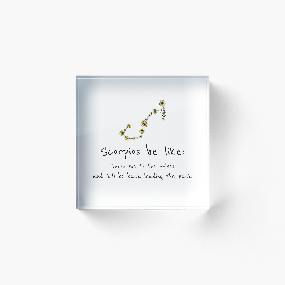 Item preview, Acrylic Block designed and sold by QuoteMeApp.