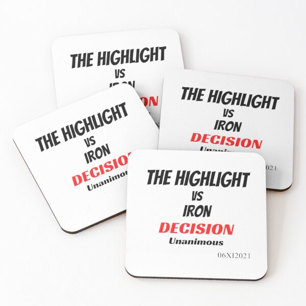 Item preview, mma The Highlight Iron Decision designed and sold by czavonarola.