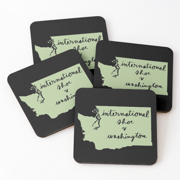 Item preview, international shoe v. Washington - law school sticker designed and sold by Mayme.