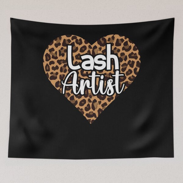 Item preview, Lash Artist Leo Leopard Heart Eyelash Lash Artist Classic designed and sold by JeffreyMeerss.