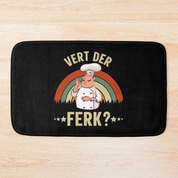 Item preview, Vert Der Ferk Women Vintage Swedish Chef Knife Funny Graphics Retro Christmas designed and sold by Creativy.
