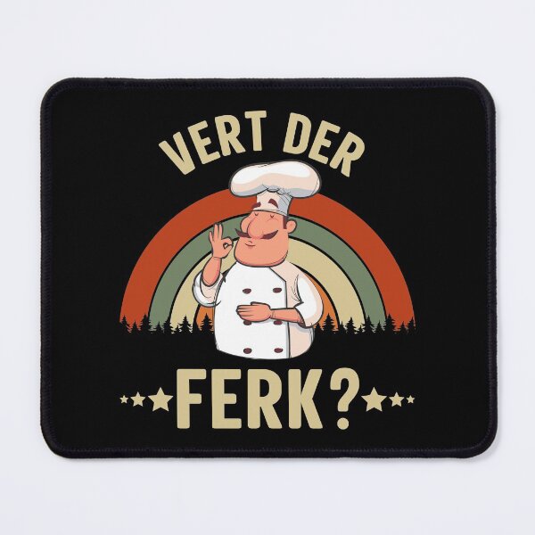 Item preview, Vert Der Ferk Women Vintage Swedish Chef Knife Funny Graphics Retro Christmas designed and sold by Creativy.