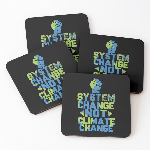 Item preview, System Change Not Climate Change [Worn Look] designed and sold by politicalamity.
