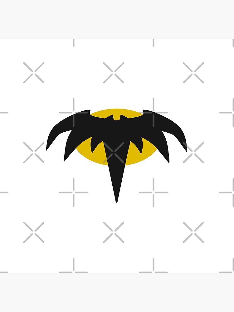 Zur En Arrh Bat Art Board Print By Joewehnert Redbubble