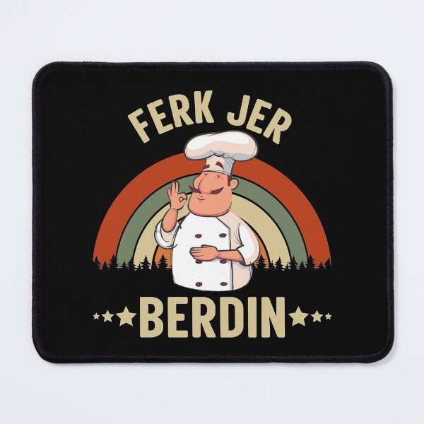 Item preview, Funny Ferk-Jer-Berdin costume Ferk Jer Birden Christmas Vintage Retro designed and sold by Creativy.