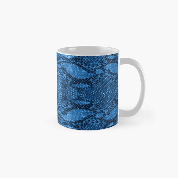 Vista previa del artículo con la obra «Estampado de piel de serpiente azul», diseñado y vendido por Gerson Ramos.