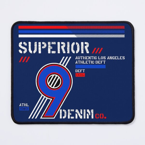 Item preview, 9 superior vintage fashion, Athletic deft, LOS ANGELES, Multicolours background designed and sold by taherismail.