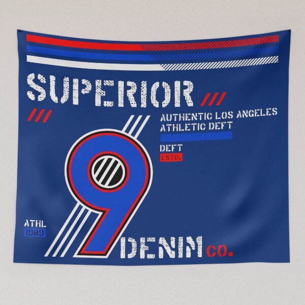 Item preview, 9 superior vintage fashion, Athletic deft, LOS ANGELES, Multicolours background designed and sold by taherismail.