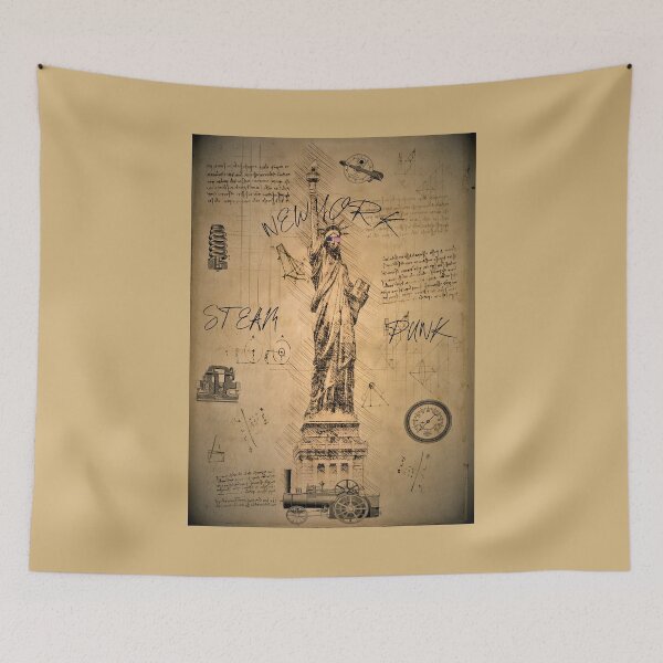 Item preview, Statue Of Liberty New York Steam Punk designed and sold by MottoDigging.