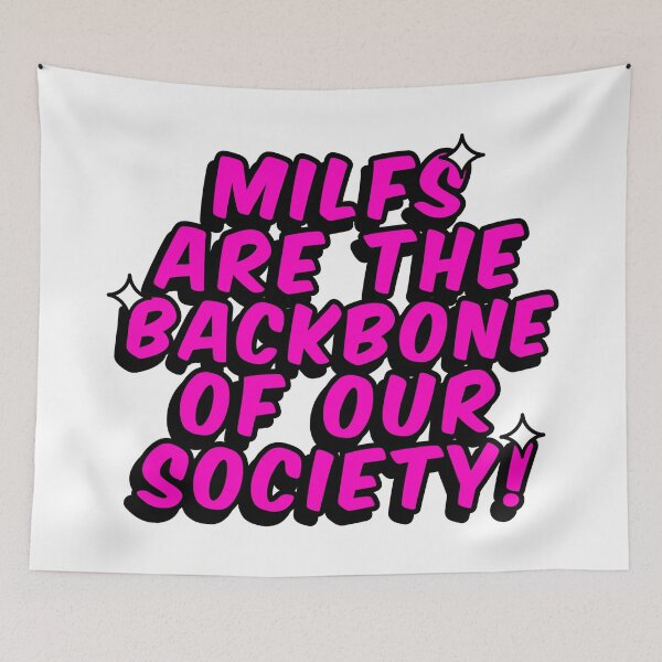 Item preview, milfs are the backbone of our society  designed and sold by adoresapphics.