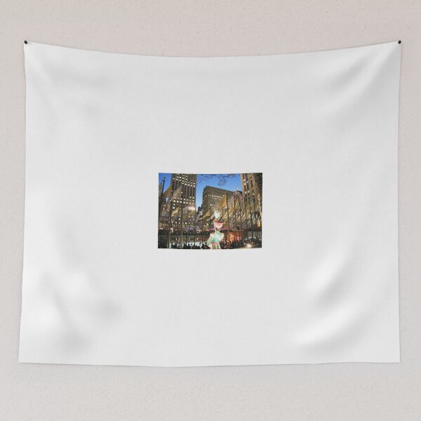 Item preview, Rockefeller Center Skating Rink at Night, New York  designed and sold by lenspiro.