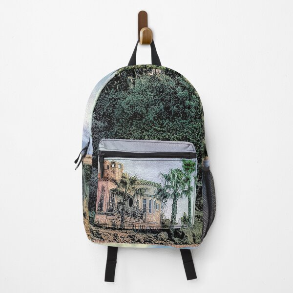 Item preview, Mansion On A Hill, beach style designed and sold by plugsnpixels.