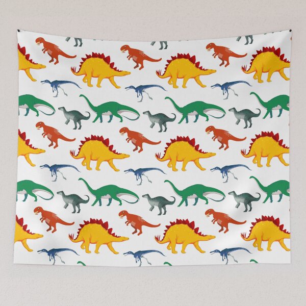 Item preview,  Dinosaur Pattern For Young Children Watercolour Painted Dinosaurs designed and sold by chetan786.