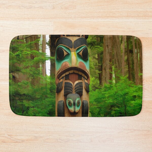 Item preview, Alaskan Native Totem Pole designed and sold by Alaskandreamer.