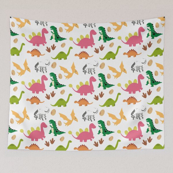 Item preview,  Dinosaur Pattern For Young Children Watercolour Painted Dinosaurs designed and sold by chetan786.