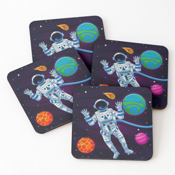 Item preview, Astronaut in the galaxy  designed and sold by TheSkullArmy.