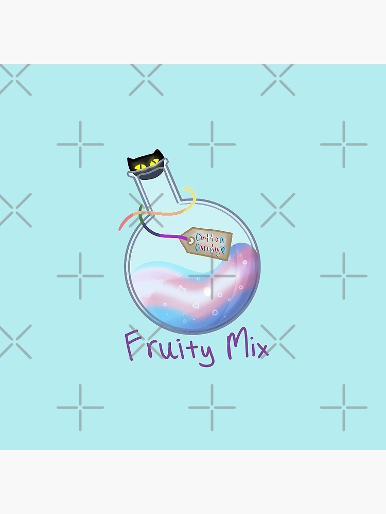 "Cotton candy potion" Pin for Sale by JetsEmporium Redbubble