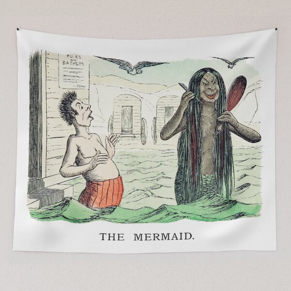 Item preview, Weird Mermaid Story designed and sold by JoyforU.