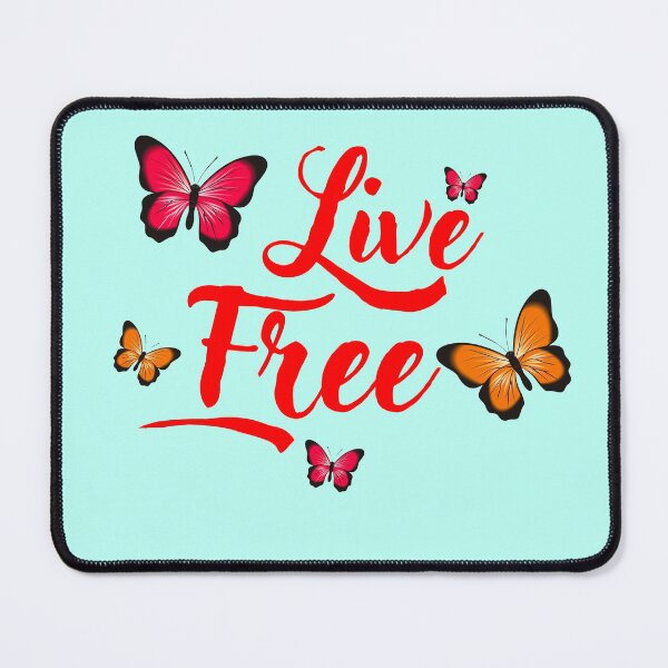 Item preview, Live Free Inspirational Quote designed and sold by chahakisha.