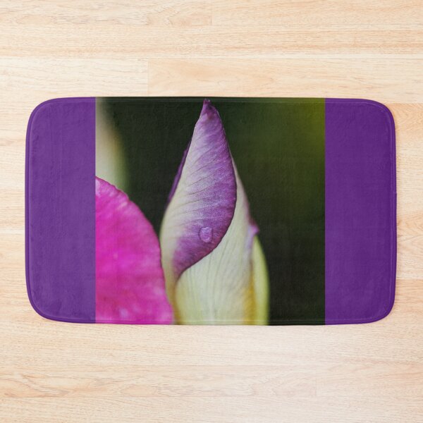 Item preview, Iris Bud Rain Drop designed and sold by Joy Watson - Natural Light Photography .
