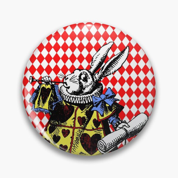 Item preview, White Rabbit I Red, Yellow, Blue designed and sold by Pixelchicken.