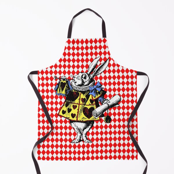 Item preview, White Rabbit I Red, Yellow, Blue designed and sold by Pixelchicken.