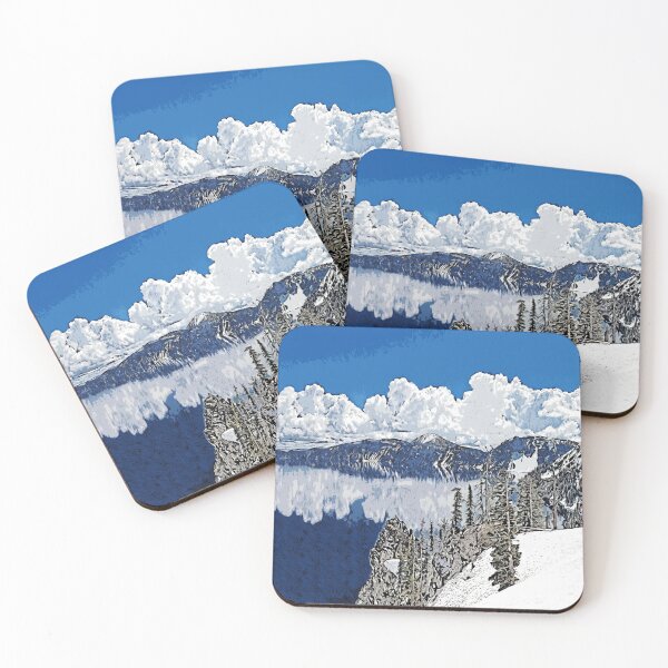 Item preview, Winter Landscape Сolor print designed and sold by artdragongift 15.