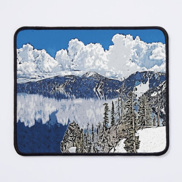 Item preview, Winter Landscape Сolor print designed and sold by artdragongift 15.