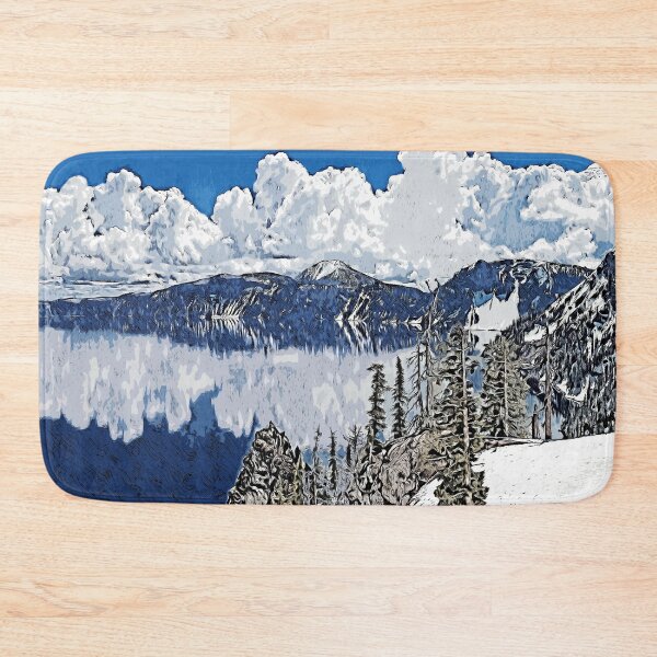 Item preview, Winter Landscape Сolor print designed and sold by artdragongift 15.