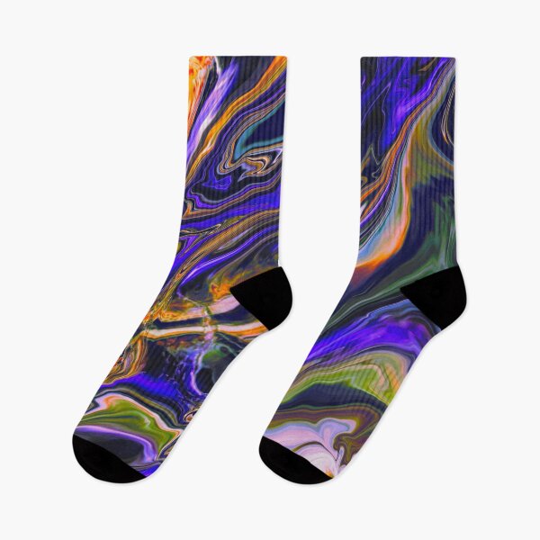 Item preview, Purple and Orange Whips designed and sold by ravenblackwuulf.