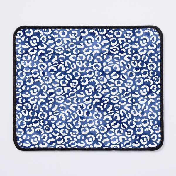 Item preview, Leopard Print in Blue and White designed and sold by AlteredAtelier.