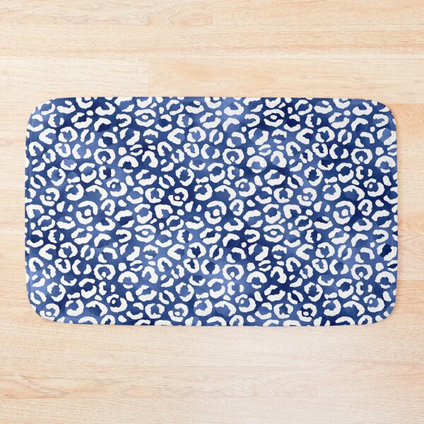 Item preview, Leopard Print in Blue and White designed and sold by AlteredAtelier.