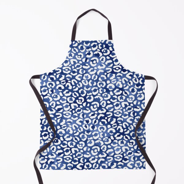 Item preview, Leopard Print in Blue and White designed and sold by AlteredAtelier.